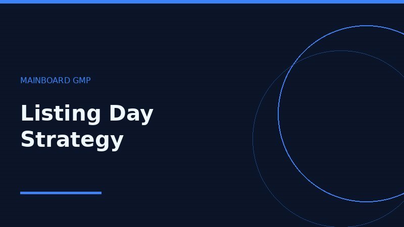IPO Listing Day Strategy: When to Sell, When to Hold, and When to Cut Losses